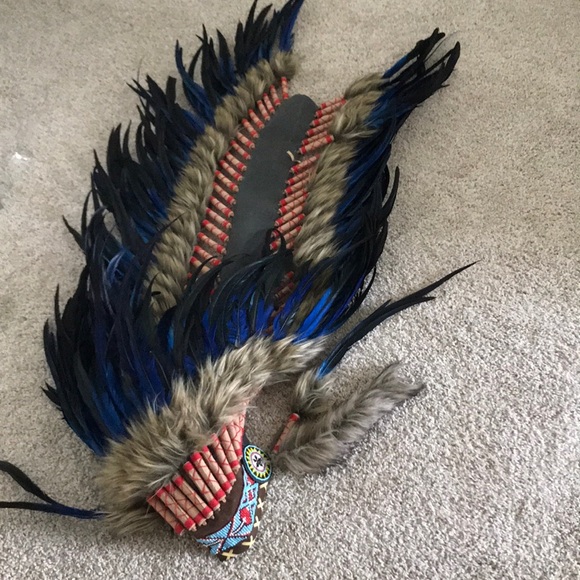 Native American head dress main image 4
